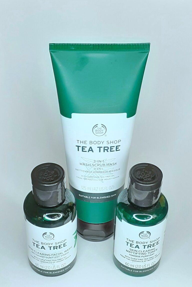 The Body Shops Tea Tree 3 In 1 Wash Scrub And Mask Mybeautywaxstash