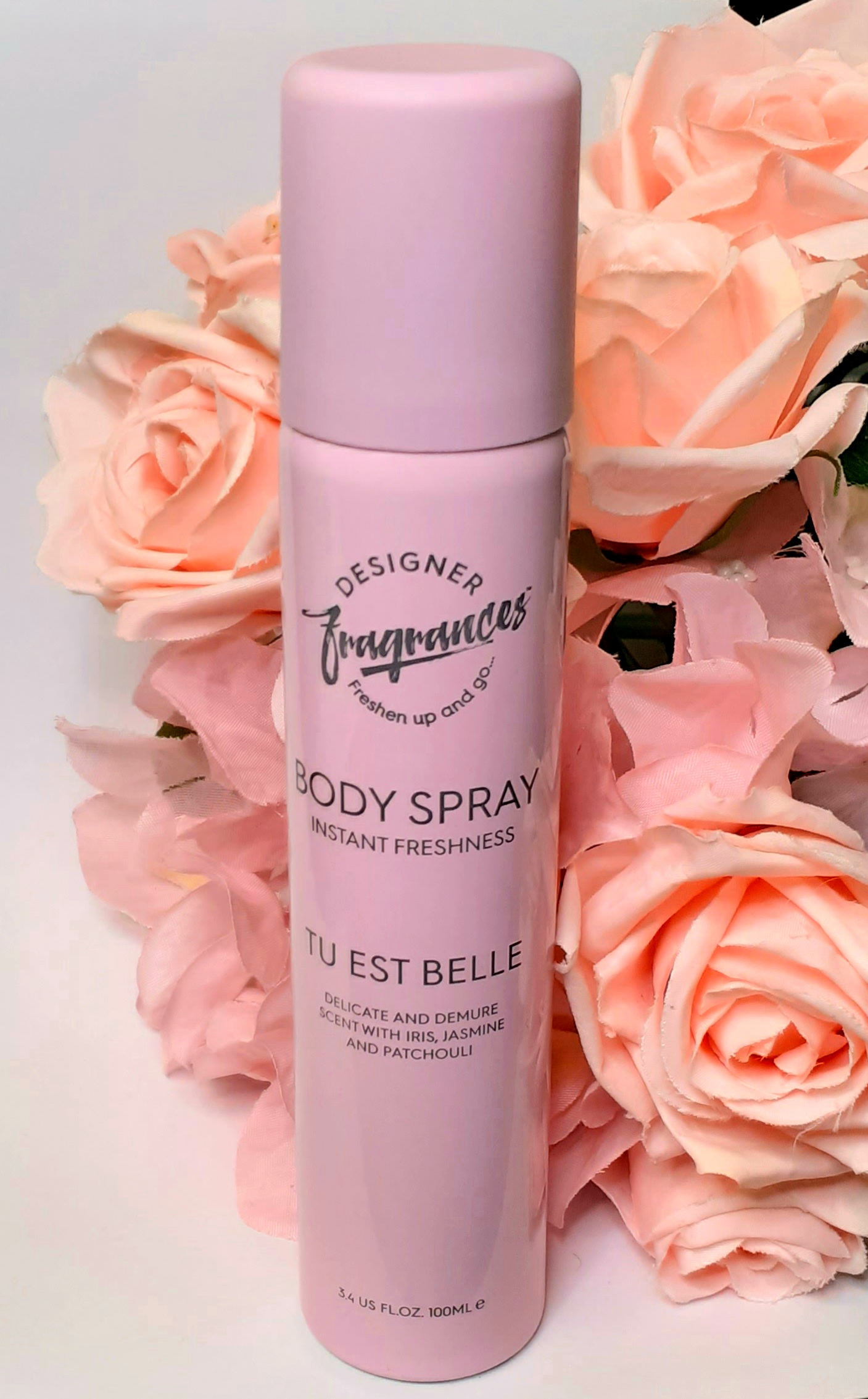 99p Tu Est Belle Body Spray By Designer Fragrances - Mybeautywaxstash