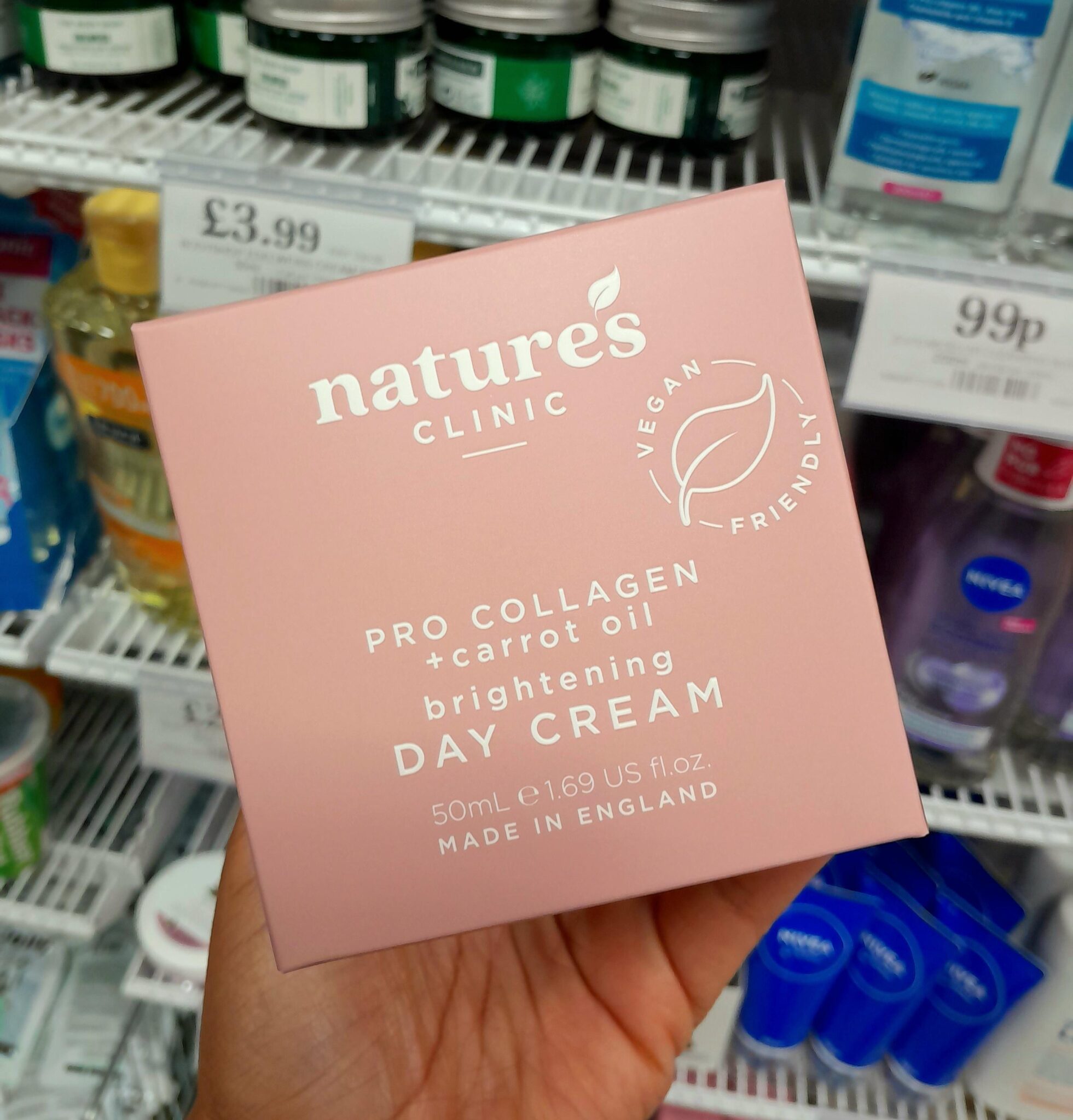 Natures Clinic Skincare Products Under £3.00 Each In Home Bargains ...